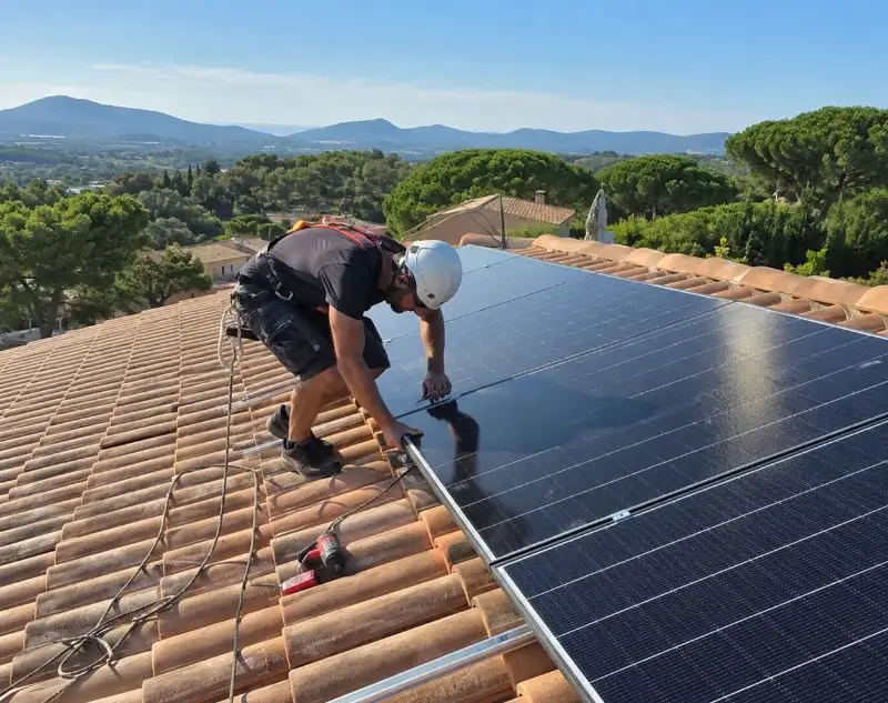 Installateur panneaux solaires Saint-Étienne-du-Bois — pose photovoltaïque sur toiture
